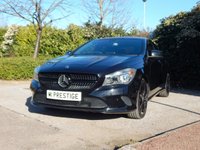 USED 2018 13 MERCEDES-BENZ CLA 1.6 CLA 180 SPORT 4d 121 BHP GLOSS BLACK ALLOYS-YELLOW CALLIPERS