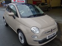 USED 2014 14 FIAT 500 1.2 LOUNGE 3d 69 BHP Ideal 1st Car.....Choice of 2