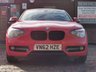 USED 2012 62 BMW 1 SERIES 2.0 116D SPORT 3d 114 BHP &pound;30 ANNUAL ROAD TAX!
