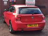 USED 2012 62 BMW 1 SERIES 2.0 116D SPORT 3d 114 BHP &pound;30 ANNUAL ROAD TAX!