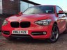 USED 2012 62 BMW 1 SERIES 2.0 116D SPORT 3d 114 BHP &pound;30 ANNUAL ROAD TAX!