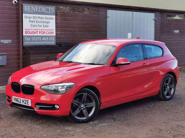2012 62 BMW 1 Series 2.0 116D SPORT 3d 114 BHP