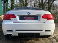 USED 2011 61 BMW 3 SERIES 3.0 325D M SPORT 2d 202 BHP HUGE SPECIFICATION OVER &pound;7K ADDITIONAL SPEC - DAKOTA BLACK LEATHER - 19 INCH UPGRADE ALLOYS - SATELLITE NAVIGATION - PDC PARK ASSIST - DAB RADIO - SERVICE HISTORY