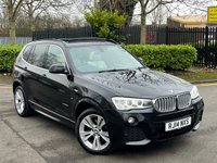 USED 2014 14 BMW X3 3.0 XDRIVE30D M SPORT 5d 255 BHP 