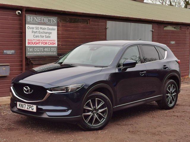 2017 17 Mazda CX-5 2.2 D SPORT NAV 5d 148 BHP
