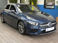 USED 2019 19 MERCEDES-BENZ A-CLASS 1.3 A 180 AMG LINE EXECUTIVE 5d 135 BHP SAT NAV HEATED SEATS CAMERA 1 OWNER SERVICE HISTORY 6 MONTHS GOLD WARRANTY