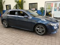 USED 2019 19 MERCEDES-BENZ A-CLASS 1.3 A 180 AMG LINE EXECUTIVE 5d 135 BHP SAT NAV HEATED SEATS CAMERA 1 OWNER SERVICE HISTORY 6 MONTHS GOLD WARRANTY