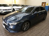USED 2019 19 MERCEDES-BENZ A-CLASS 1.3 A 180 AMG LINE EXECUTIVE 5d 135 BHP SAT NAV HEATED SEATS CAMERA 1 OWNER SERVICE HISTORY 6 MONTHS GOLD WARRANTY