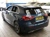 USED 2019 19 MERCEDES-BENZ A-CLASS 1.3 A 180 AMG LINE EXECUTIVE 5d 135 BHP SAT NAV HEATED SEATS CAMERA 1 OWNER SERVICE HISTORY 6 MONTHS GOLD WARRANTY