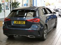 USED 2019 19 MERCEDES-BENZ A-CLASS 1.3 A 180 AMG LINE EXECUTIVE 5d 135 BHP SAT NAV HEATED SEATS CAMERA 1 OWNER SERVICE HISTORY 6 MONTHS GOLD WARRANTY