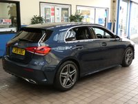 USED 2019 19 MERCEDES-BENZ A-CLASS 1.3 A 180 AMG LINE EXECUTIVE 5d 135 BHP SAT NAV HEATED SEATS CAMERA 1 OWNER SERVICE HISTORY 6 MONTHS GOLD WARRANTY