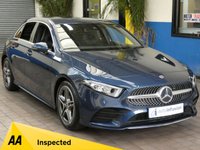 USED 2019 19 MERCEDES-BENZ A-CLASS 1.3 A 180 AMG LINE EXECUTIVE 5d 135 BHP SAT NAV HEATED SEATS CAMERA 1 OWNER SERVICE HISTORY 6 MONTHS GOLD WARRANTY