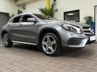 USED 2019 69 MERCEDES-BENZ GLA-CLASS 1.6 GLA 180 AMG LINE EDITION 5d 121 BHP SAT NAV PART LEATHER CAMERA 1 ONWER SERVICE HISTORY 6 MONTHS GOLD WARRANTY
