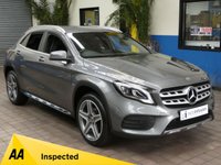 USED 2019 69 MERCEDES-BENZ GLA-CLASS 1.6 GLA 180 AMG LINE EDITION 5d 121 BHP SAT NAV PART LEATHER CAMERA 1 ONWER SERVICE HISTORY 6 MONTHS GOLD WARRANTY