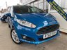 USED 2013 63 FORD FIESTA 1.0 ZETEC 5d 99 BHP FAB COLOUR + GREAT VALUE + &pound;0 TAX