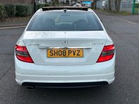 USED 2008 08 MERCEDES-BENZ C-CLASS 2.1 C220 CDI SPORT 4d 168 BHP 
