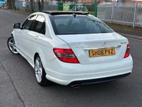 USED 2008 08 MERCEDES-BENZ C-CLASS 2.1 C220 CDI SPORT 4d 168 BHP 