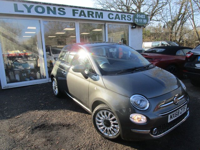 2018 68 Fiat 500 1.2 LOUNGE 3d 69 BHP NEW SHAPE