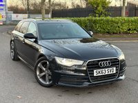 USED 2013 63 AUDI A6 2.0 AVANT TDI S LINE 5d 175 BHP 