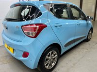 USED 2014 14 HYUNDAI I10 1.0 Premium Hatchback 5dr Petrol Manual Euro 5 (66 ps) Bluetooth, &pound;20 TAX, Air Con