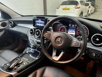USED 2015 V MERCEDES-BENZ C-CLASS C Class 2.0 C200 Sport Saloon 4dr Petrol 7G-Tronic+ Euro 6 (s/s) (184 ps) Full Merc History, Euro 6, Nav