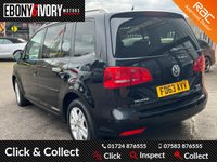 USED 2013 63 VOLKSWAGEN TOURAN 2.0 SE TDI BLUEMOTION TECHNOLOGY 5d 138 BHP Great spec + Low Miles