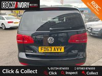 USED 2013 63 VOLKSWAGEN TOURAN 2.0 SE TDI BLUEMOTION TECHNOLOGY 5d 138 BHP Great spec + Low Miles
