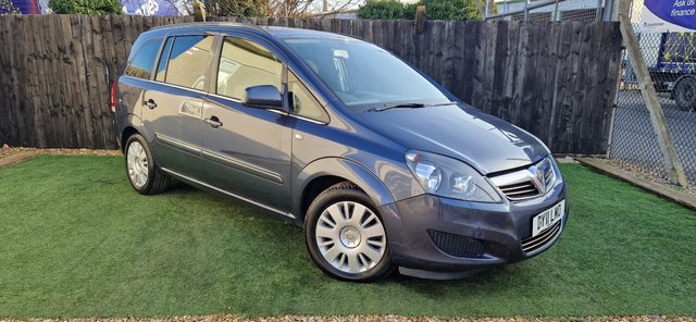 2011 11 Vauxhall Zafira 1.6 EXCLUSIV 5d 113 BHP
