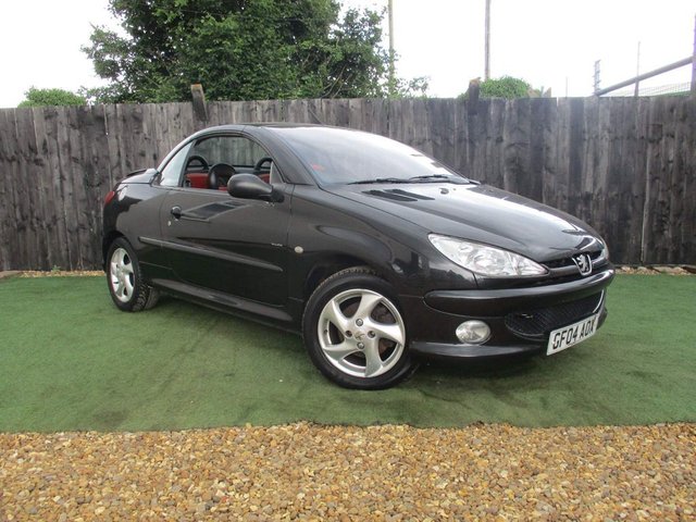 2004 04 Peugeot 206 1.6 ALLURE S COUPE CABRIOLET 2d 108 BHP