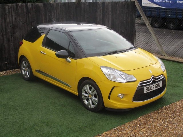 2012 62 Citroen DS3 1.6 E-HDI DSTYLE 3d 90 BHP