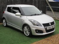 USED 2012 12 SUZUKI SWIFT 1.6 SPORT 3d 134 BHP 2 Keys + MOT until July 2023