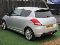 USED 2012 12 SUZUKI SWIFT 1.6 SPORT 3d 134 BHP 2 Keys + MOT until July 2023