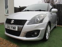 USED 2012 12 SUZUKI SWIFT 1.6 SPORT 3d 134 BHP 2 Keys + MOT until July 2023