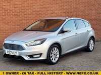 USED 2017 17 FORD FOCUS 1.5 TITANIUM TDCI NAV 5d 118 BHP 