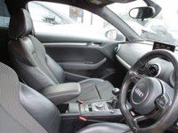 USED 2014 63 AUDI A3 2.0 TDI S LINE 3d 148 BHP 2 Keys + A3 S-Line