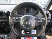 USED 2014 63 AUDI A3 2.0 TDI S LINE 3d 148 BHP 2 Keys + A3 S-Line