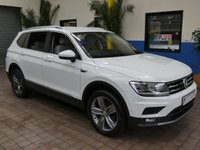 USED 2019 69 VOLKSWAGEN TIGUAN ALLSPACE 2.0 MATCH TDI 4MOTION DSG 5d 148 BHP 4WD 7 SEATS SAT NAV CRUISE 1 OWNER 6 MONTHS GOLD WARRANTY