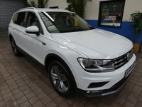 USED 2019 69 VOLKSWAGEN TIGUAN ALLSPACE 2.0 MATCH TDI 4MOTION DSG 5d 148 BHP 4WD 7 SEATS SAT NAV CRUISE 1 OWNER 6 MONTHS GOLD WARRANTY