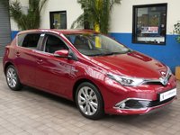 USED 2017 17 TOYOTA AURIS 1.8 VVT-I EXCEL TSS 5d 99 BHP SAT NAV PART LEATHER CAMERA TOYOTA WARRANTY TILL AUG 2027 1 OWNER SERVICE HISTORY