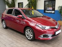 USED 2017 17 TOYOTA AURIS 1.8 VVT-I EXCEL TSS 5d 99 BHP SAT NAV PART LEATHER CAMERA TOYOTA WARRANTY TILL AUG 2027 1 OWNER SERVICE HISTORY