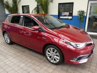 USED 2017 17 TOYOTA AURIS 1.8 VVT-I EXCEL TSS 5d 99 BHP SAT NAV PART LEATHER CAMERA TOYOTA WARRANTY TILL AUG 2027 1 OWNER SERVICE HISTORY