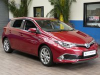 USED 2017 17 TOYOTA AURIS 1.8 VVT-I EXCEL TSS 5d 99 BHP SAT NAV PART LEATHER CAMERA TOYOTA WARRANTY TILL AUG 2027 1 OWNER SERVICE HISTORY