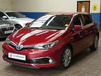 USED 2017 17 TOYOTA AURIS 1.8 VVT-I EXCEL TSS 5d 99 BHP SAT NAV PART LEATHER CAMERA TOYOTA WARRANTY TILL AUG 2027 1 OWNER SERVICE HISTORY