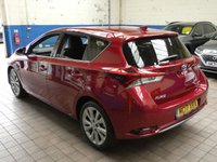 USED 2017 17 TOYOTA AURIS 1.8 VVT-I EXCEL TSS 5d 99 BHP SAT NAV PART LEATHER CAMERA TOYOTA WARRANTY TILL AUG 2027 1 OWNER SERVICE HISTORY