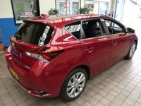 USED 2017 17 TOYOTA AURIS 1.8 VVT-I EXCEL TSS 5d 99 BHP SAT NAV PART LEATHER CAMERA TOYOTA WARRANTY TILL AUG 2027 1 OWNER SERVICE HISTORY
