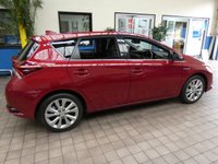 USED 2017 17 TOYOTA AURIS 1.8 VVT-I EXCEL TSS 5d 99 BHP SAT NAV PART LEATHER CAMERA TOYOTA WARRANTY TILL AUG 2027 1 OWNER SERVICE HISTORY