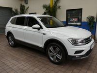 USED 2019 69 VOLKSWAGEN TIGUAN ALLSPACE 2.0 MATCH TDI 4MOTION DSG 5d 148 BHP 4WD 7 SEATS SAT NAV CRUISE 1 OWNER SEERVICE HISTORY 6 MONTHS GOLD WARRANTY