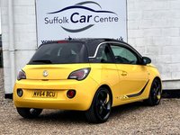 USED 2014 64 VAUXHALL ADAM 1.4 SLAM 3d 98 BHP www.suffolkcarcentre.co.uk - Located at Lowestoft