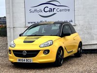 USED 2014 64 VAUXHALL ADAM 1.4 SLAM 3d 98 BHP www.suffolkcarcentre.co.uk - Located at Lowestoft
