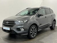 USED 2017 67 FORD KUGA 1.5 ST-LINE TDCI 5d 119 BHP Striking Kuga ST - Line , Salerno leather / Cloth ,  Magnetic Metallic